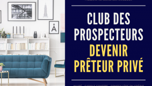Devenir prêteur privé